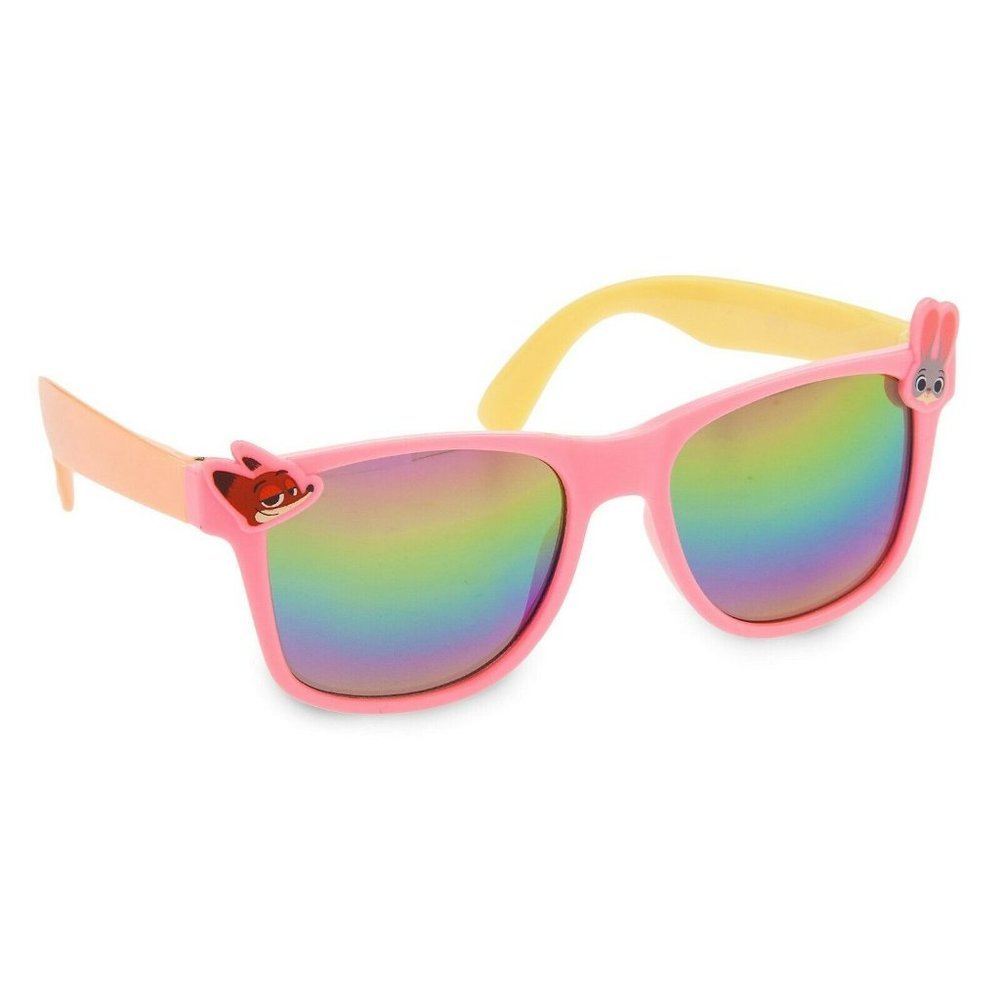 Genuine Disney Zootopia Nick & Judy Hopps Pink Girls Cute Sunglasses 100% UV